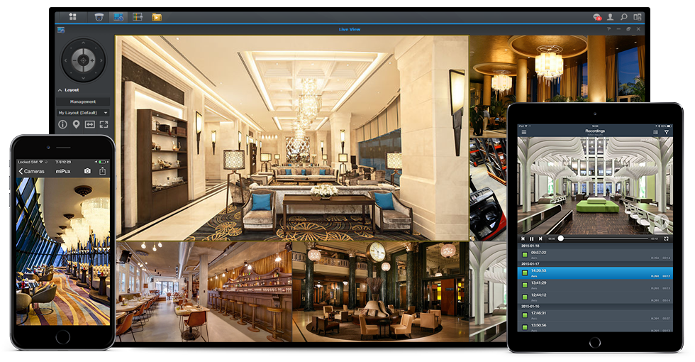 Synology CCTV view